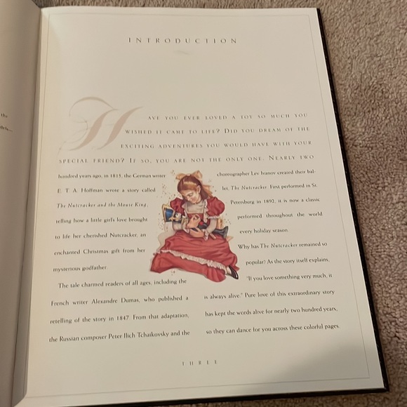 The Nutcracker Hardback Book by E.T.A Hoffman! - Picture 4 of 7